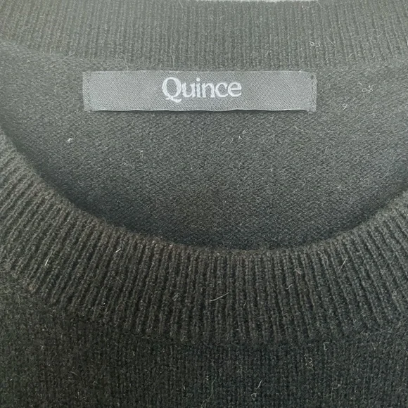 Quince Mongolian Cashmere Tee - Picture 3 of 4